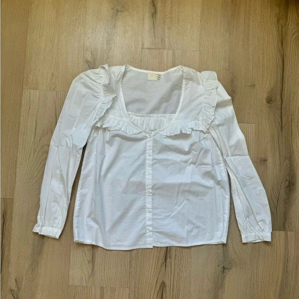 Nation LTD ruffle blouse